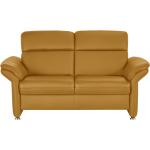 Reduzierte Gelbe Zweisitzer-Sofas Breite 150-200cm, Höhe 50-100cm, Tiefe 50-100cm 2 Personen 