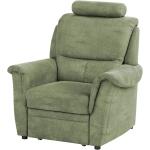 Grüne Runde Sessel mit Hocker Breite 100-150cm, Höhe 50-100cm, Tiefe 50-100cm 