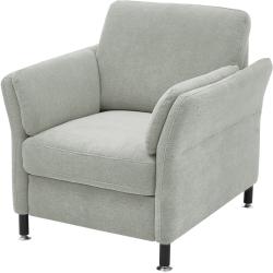 Kollektion Kraft Sessel mit Hocker Veit - grau - 86 cm - 90 cm - 93 cm - Polstermöbel > Sessel > Fernsehsessel