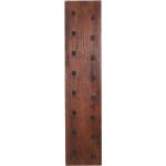 Braune Kolonialstil Möbel Exclusive Rechteckige Holzregale lackiert aus Massivholz Breite 0-50cm, Höhe 100-150cm, Tiefe 0-50cm 