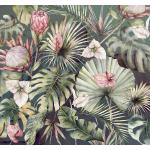 Bunte Blumenmuster Komar Vlies-Fototapeten aus Papier 