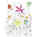 Komar VLIESTAPETE Joli , Mehrfarbig , Papier , Floral , 184x248 cm , Made in Germany, FSC MIX , Tapeten Shop, Tapeten