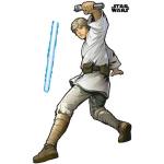 KOMAR Vliestapete "Star Wars XXL Luke Skywalker" Tapeten 127x200 cm (Breite x Höhe), selbstklebendes Vlies bunt Vliestapeten
