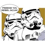 Bunte Komar Star Wars Stormtrooper Poster aus Papier 40x50 
