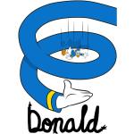 Komar Entenhausen Donald Duck Dekoration 
