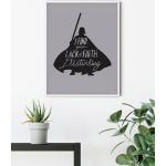 Star Wars Darth Vader Bilder mit Sprüchen 50x70 1-teilig 