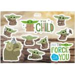 Braune Komar Star Wars Yoda Baby Yoda / The Child Wandtattoos & Wandaufkleber 