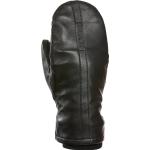 Reduzierte Schwarze Elegante Lederhandschuhe aus Lammfell für Damen Größe 10 