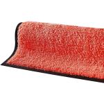 Rote Kleen-Tex Fußmatten maschinenwaschbar 