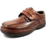 Reduzierte Braune Elegante Ara Runde Low Sneaker mit Schnürsenkel in Breitweite aus Leder für Herren Größe 45 
