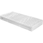 Weiße MALIE Komfortschaummatratzen aus Kunststoff 180x200 