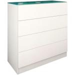 Reduzierte Weiße Borchardt Möbel Sideboards matt mit Schublade Breite 50-100cm, Höhe 50-100cm, Tiefe 0-50cm 