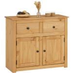 CARO-Möbel Kommoden Landhausstil gebeizt aus Massivholz mit Schublade Breite 0-50cm, Höhe 0-50cm, Tiefe 0-50cm 
