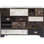 Hellbraune Industrial KARE DESIGN Schubladenschränke lackiert aus Massivholz 