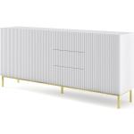 Goldene Moderne Kleinmöbel matt aus MDF mit Schublade Breite 150-200cm 