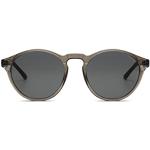 Schwarze Komono Runde Runde Sonnenbrillen aus Kunststoff für Damen 