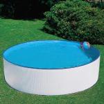 Reduzierte Weiße Konifera Runde Poolsets & Pool Komplettsets aus Kunststoff mit Sandfilter 7-teilig 