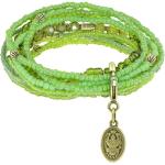 Grüne Antike KONPLOTT Petit Glamour Armbänder aus Messing mit Echte Perle 
