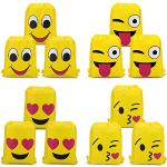 Gelbe Emoji Turnbeutel & Sportbeutel für Kinder für Partys 