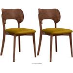 Graue Konsimo Stuhl-Serie aus Massivholz gepolstert Breite 0-50cm, Höhe 0-50cm, Tiefe 0-50cm 