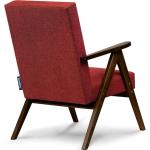 Rote Minimalistische Konsimo Wohnzimmermöbel aus Textil 