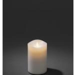 Konstsmide 1860-100 LED-Kerze Weiß Warmweiß (Ø x H) 9cm x 13cm