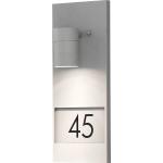 Silberne Konstsmide Hausnummern beleuchtet & Hausnummernleuchten aus Glas 