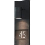 Silberne Konstsmide Hausnummern beleuchtet & Hausnummernleuchten aus Aluminium 