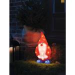 Garten-Weihnachtsmänner aus Acryl LED beleuchtet 