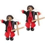 Piraten & Piratenschiff Marionetten aus Holz 