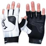 KOOKABURRA Pro Hydra Hockey-Handschuhe – Weiß – L L/H