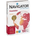 Kopierpapier Navigator Presentation, DIN A3, 100 g/m², hochweiß, 1 Paket = 500 Blatt
