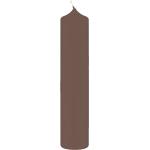 Braune 10 cm Kopschitz Kerzen Runde Altarkerzen 