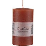 Kopschitz Kerzen Rustikale durchgefärbte Kerze Weihnachtsrot, 120 x 60 mm, Stumpenkerze, rußarm, tropffrei, RAL Kerzengüte Qualität - rot Paraffin KKKR17918.21.016.0226