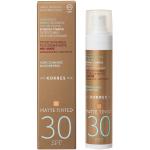 Korres Creme Getönte Sonnenschutzmittel 50 ml LSF 30 mit Antioxidantien für  Mischhaut für das Gesicht 