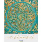 Bunte Korsch Verlag Kunstkalender mit Ornament-Motiv aus Papier 
