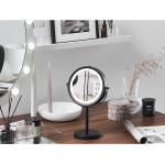 Reduzierte Schwarze Moderne Badspiegel & Badezimmerspiegel aus Metall doppelseitig 