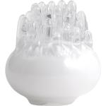 Weiße Skandinavische 33 cm Kosta Boda Kerzenständer & Kerzenhalter mundgeblasen 