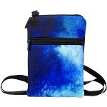 KOSTOO Handy-Tasche - Kleine nette Frauen Umhängetasche Handy-Portemonnaie Tasche mit Schulterriemen für iPhone X/XR / 8/8 Plus / 7/7 Plus und Samsung (Blau)