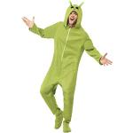 Grüne Smiffys Alien-Kostüme aus Polyester für Herren Größe S 