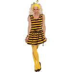 Gelbe Buttinette Bienenkostüme für Damen Einheitsgröße 