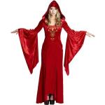 Rote Gothic-Kostüme für Damen Größe M 