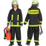 Kostüm Feuerwehrmann Gr. 128 5-7 Jahre Kinderkostüm