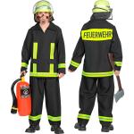 Widmann Feuerwehr-Kostüme für Kinder Größe 140 