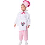 Reduzierte Rosa Limit Sport Koch-Kostüme aus Polyamid für Kinder Größe 98 