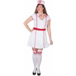 Reduzierte Weiße Krankenschwester-Kostüme für Damen Größe XS 