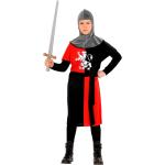 Rote Widmann Ritter-Kostüme für Kinder Größe 140 