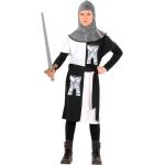 Schwarze Widmann Ritter-Kostüme für Kinder Größe 128 
