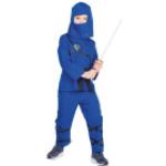 Blaue Ninja-Kostüme für Kinder Größe 104 