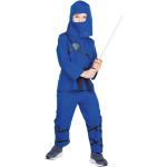 Blaue Ninja-Kostüme 